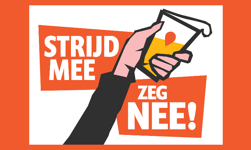 Strijd mee zeg nee tegen veranderingen bieraccijns